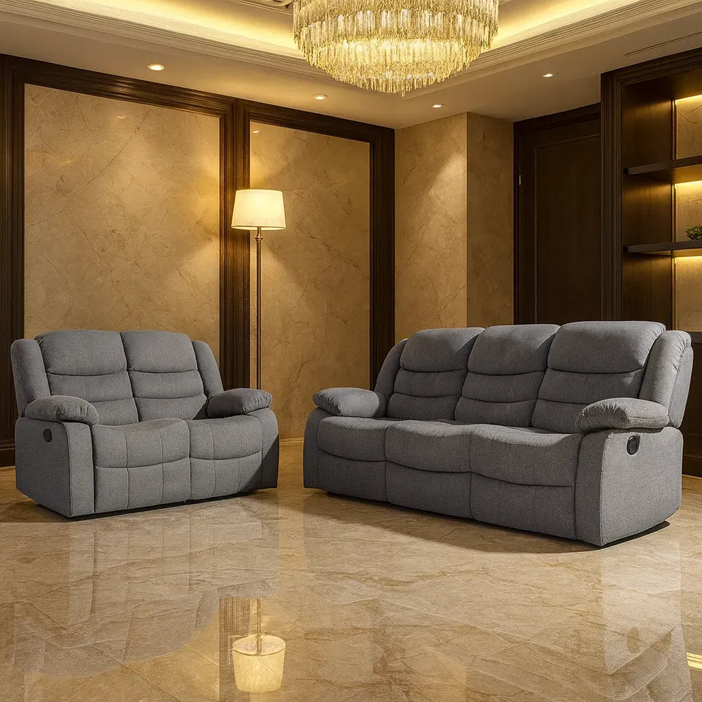 Sorrento Fabric Recliner – 3+2 Sofa Set