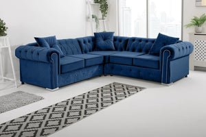 Chesterfield 5 Seater Corner Sofa – Stylish & Comfortable Living Room Couch The Sofa Studio Corner Sofa