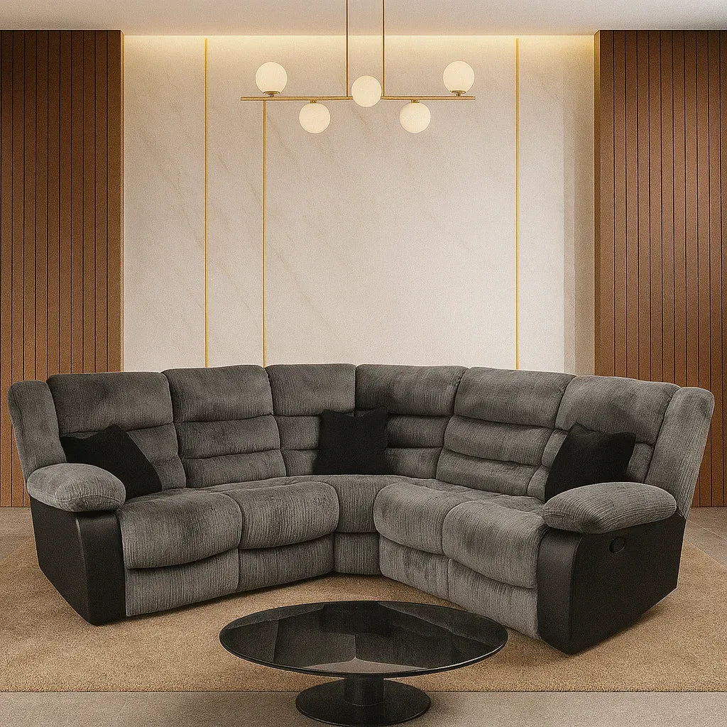 Rio Jumbo Recliners Corner Sofa