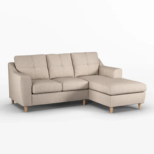 Baxter Fabric L Shaped 3 Seater Corner Sofa With Chaise The Sofa Studio Corner Sofa