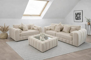 Cream lilly 3+2 sofa suite in uk