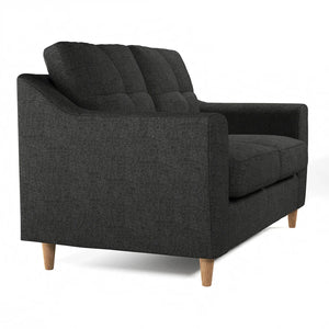 Baxter Tufted Fabric 2 Seater Sofa The Sofa Studio 2 Seater Sofa