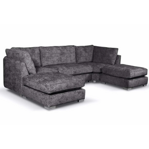 Bishop Alaska Fabric U Shape High Back Corner Sofa The Sofa Studio