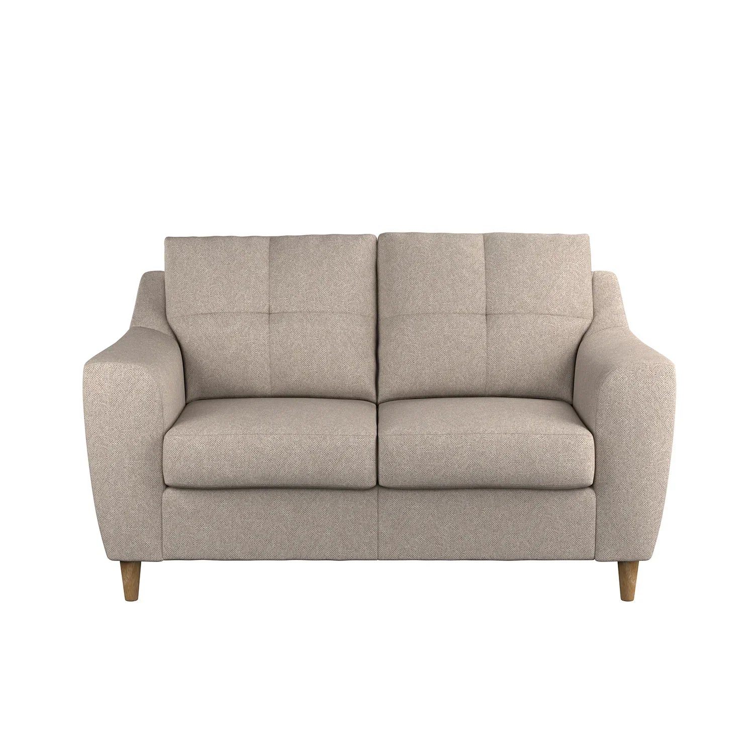 Baxter Tufted Fabric 2 Seater Sofa The Sofa Studio 2 Seater Sofa