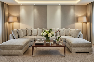 Bishop Scatterback Sofa Truffle U Shape Corner The Sofa Studio U Shape Sofa