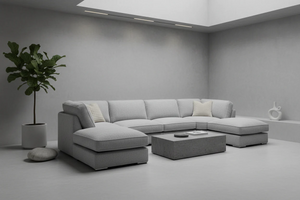Inga Sofa Grey U Shape Corner The Sofa Studio U Shape Sofa