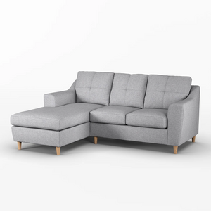 Baxter Fabric L Shaped 3 Seater Corner Sofa With Chaise The Sofa Studio Corner Sofa