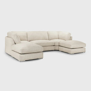 Inga Sofa Beige U Shape Corner The Sofa Studio U Shape Sofa