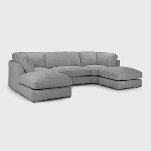 Inga Sofa Grey U Shape Corner The Sofa Studio U Shape Sofa