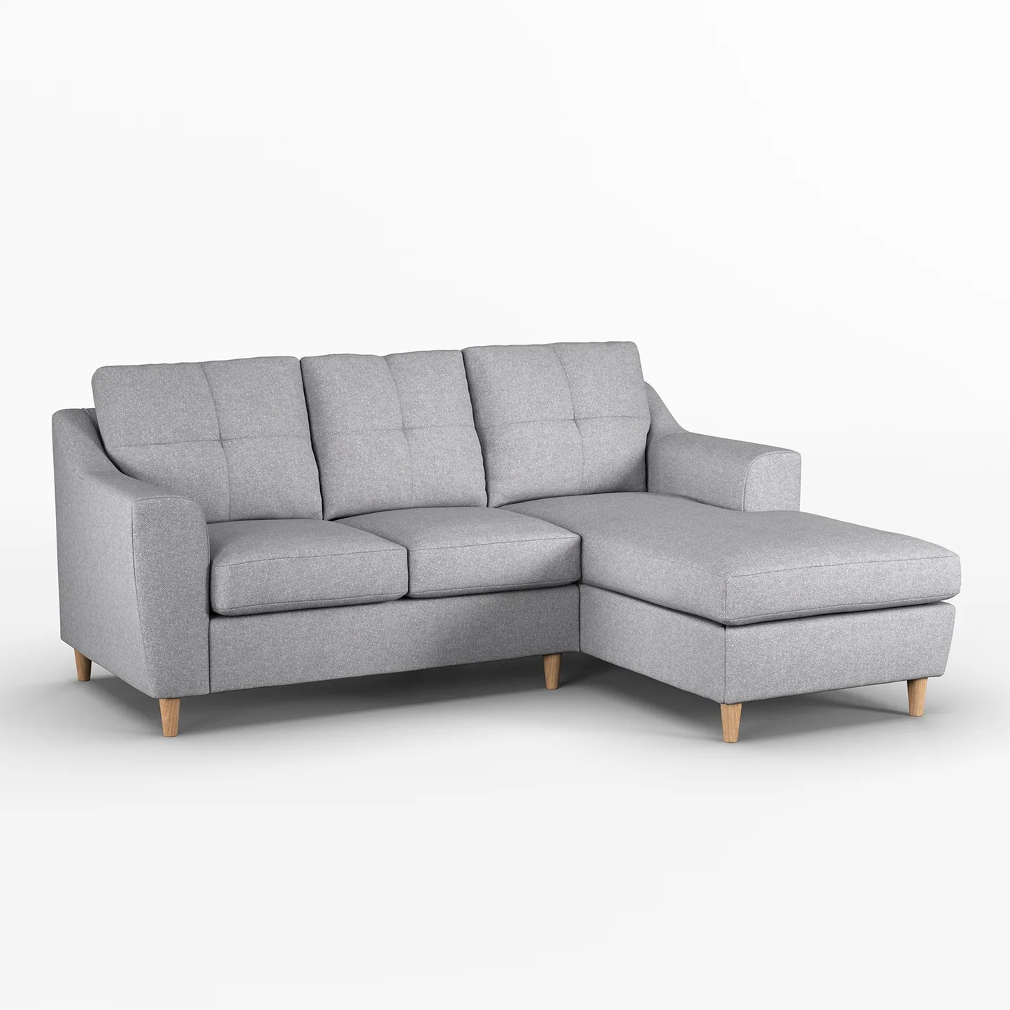 Baxter Fabric L Shaped 3 Seater Corner Sofa With Chaise The Sofa Studio Corner Sofa