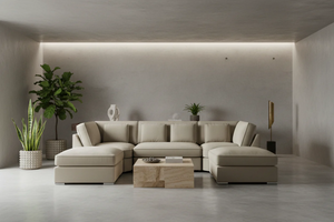 Belgravia Sofa Beige U Shape Corner The Sofa Studio U Shape Sofa