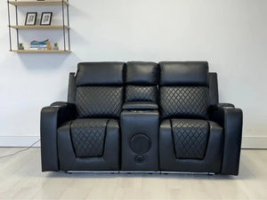 Florida Leather 2 Seater Sofa – Modern Comfortable Leather Recliner Couch for Living Room The Sofas Studio 2 Seater Sofa