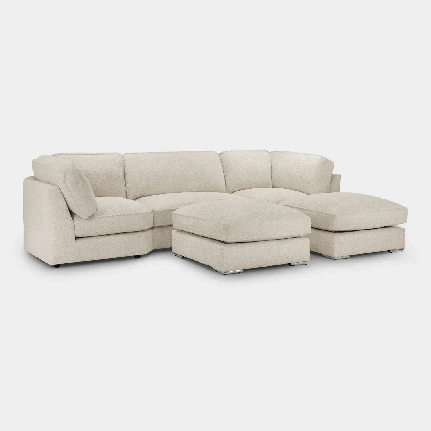 Inga Sofa Beige U Shape Corner The Sofa Studio U Shape Sofa