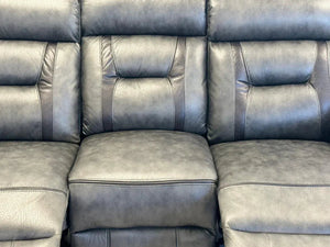 Nova Leather Electric Recliner 3+2 Sofa Set | Power Recliner Suite with USB Charging Ports & Cup Holders | Premium Leather Sofa The Sofas Studio 3+2 Sofa Suite