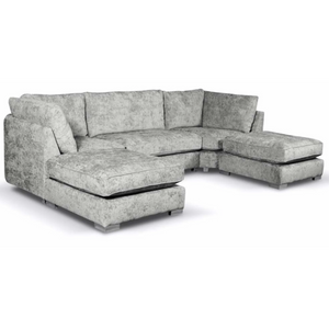 Bishop Alaska Fabric U Shape High Back Corner Sofa The Sofa Studio