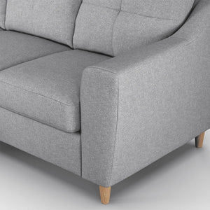 Baxter Tufted Fabric 3 Seater Sofa The Sofa Studio 3 Seater Sofa