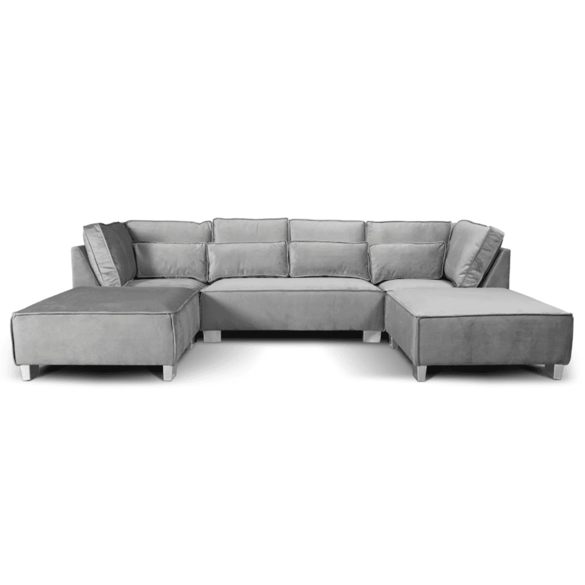 Sloane U Shape Velvet Corner Sofa The Sofa Studio U Shape Sofa