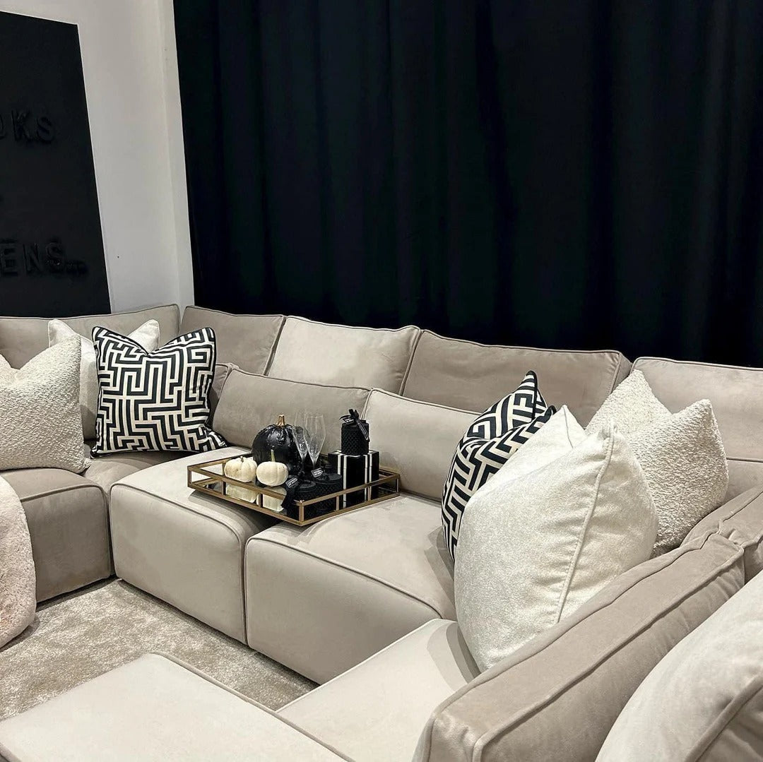 Premium CIVIC U shaped 6 seat corner Sofa The Sofas Studio U Shape Sofa