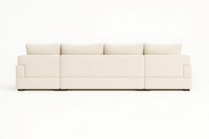 Lilly U-Shaped Corner Sofa – Light Cream The Sofa Studio U Shape Sofa