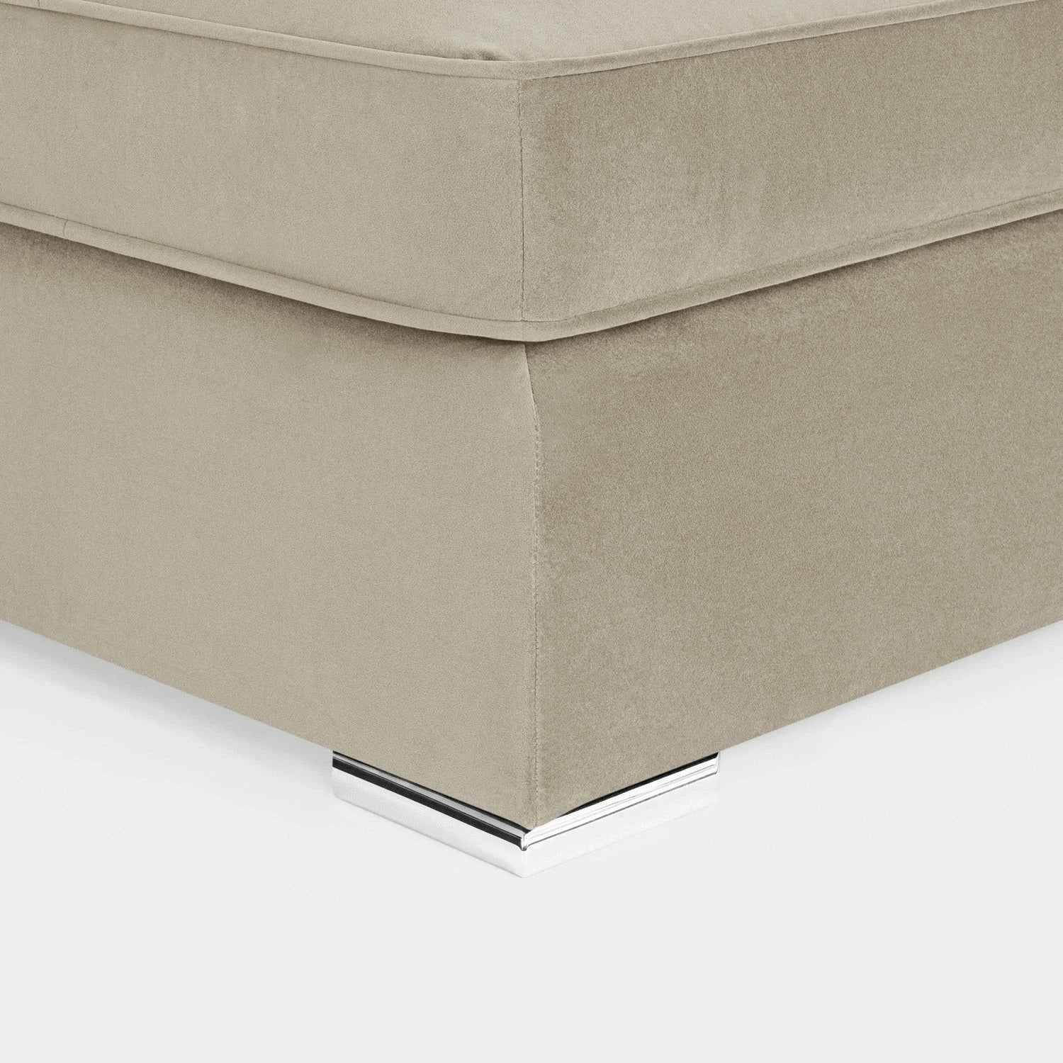 Belgravia Beige U Shape Corner Sofa | Large Fabric U Shaped Sofa Suite The Sofa Studio Living Sofa
