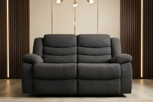 Sorrento Fabric Recliner – 3 Seater Sofa The Sofas Studio