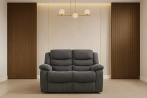 Sorrento Fabric Recliner – 3 Seater Sofa The Sofas Studio