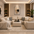 Premium CIVIC U shaped 6 seat corner Sofa