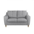 Baxter Tufted Fabric 2 Seater Sofa