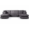 Bishop Alaska Fabric U Shape High Back Corner Sofa