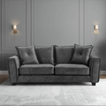 Somerford 3 Seater Sofa – Modern Fabric Sofa – Luxury Comfortable Sofa for  Living Rooms