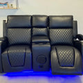 Florida Leather Sofa - 2 Seater Sofa