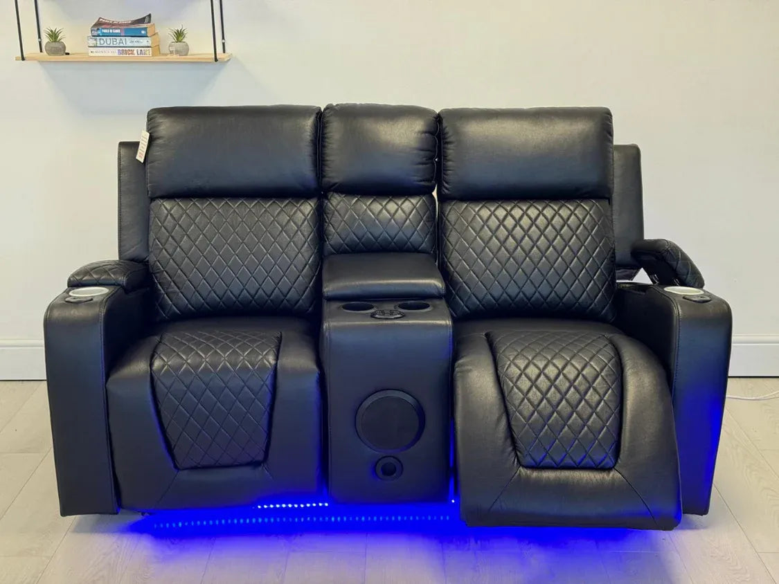 Florida Leather Sofa - 2 Seater Sofa