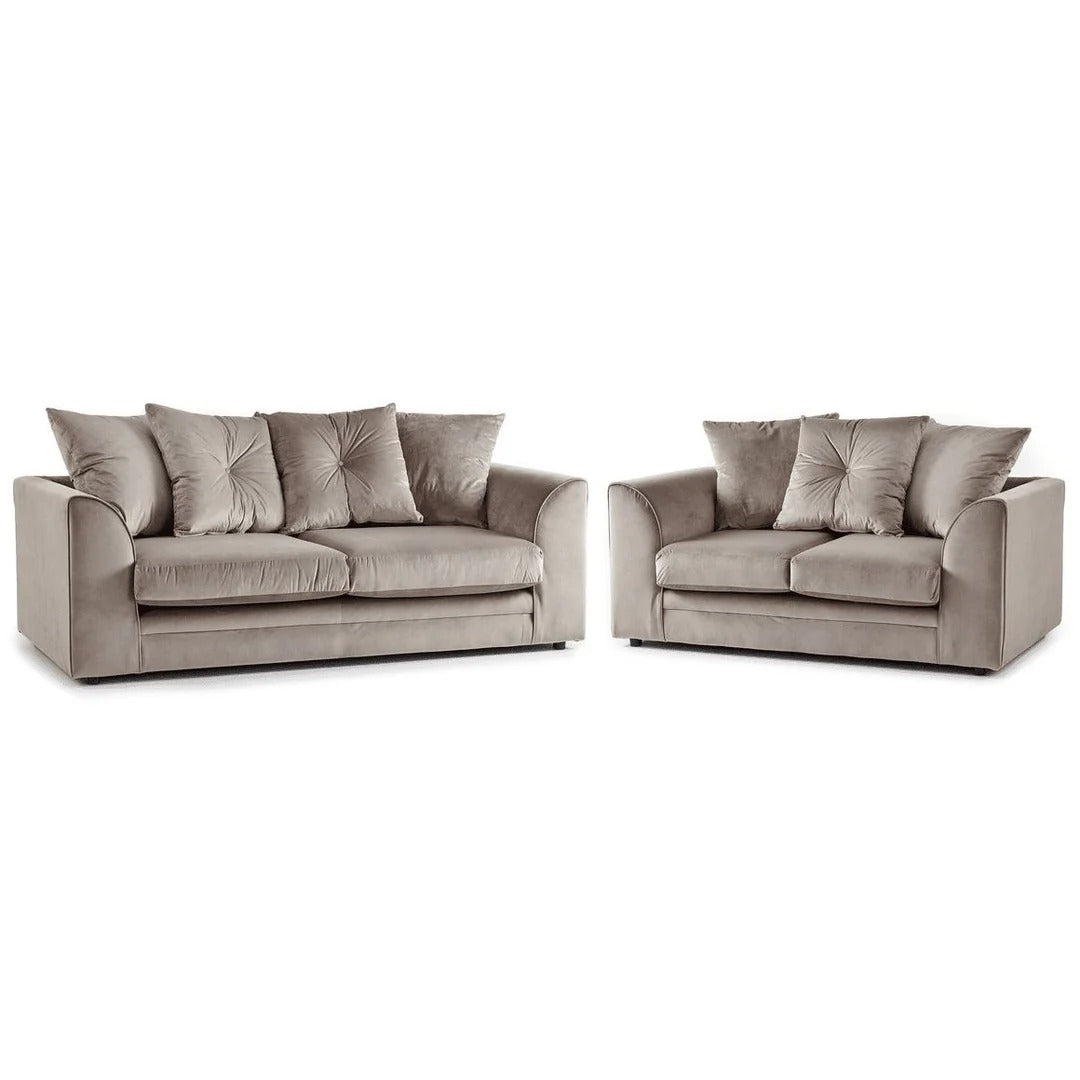 Rockford 3+2 Sofa Set – Modern Fabric 3 & 2 Seater Sofas | Stylish Living Room Furniture