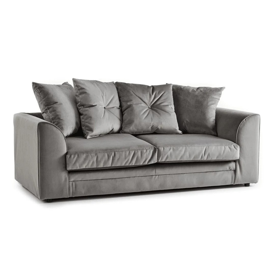 Rockford 3 Seater Sofa – Modern Fabric Couch for Living Room | Stylish & Comfortable Sofa
