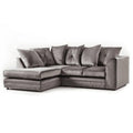 Rockford Left Hand Corner Sofa – Modern Fabric L-Shaped Couch | Stylish Corner Sofa