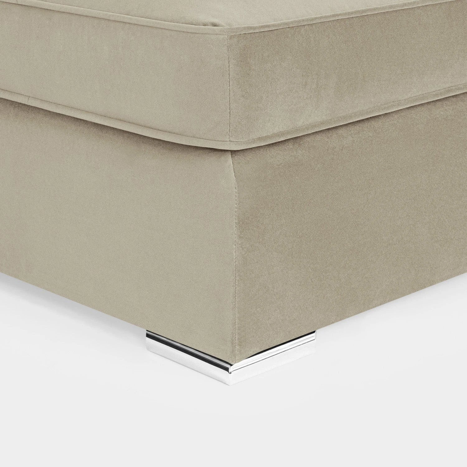 Belgravia Beige U Shape Corner Sofa | Large Fabric U Shaped Sofa Suite