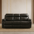 Vancouver Leather Recliner –  3 Seater Sofa